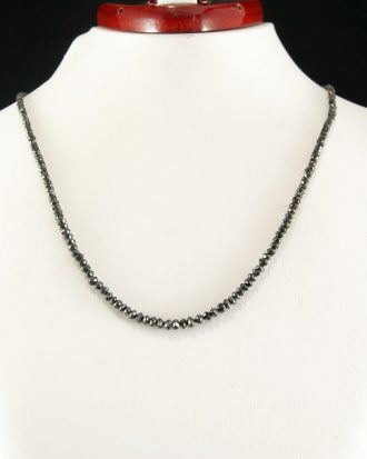 Collar Diamantes Negros