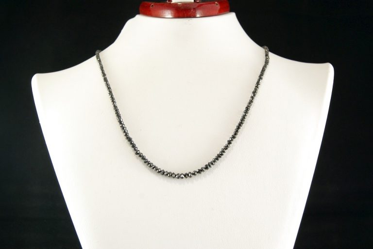 Collar Diamantes Negros