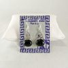 Pendiente Plata-Onix