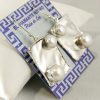 Pendiente Plata-Perla