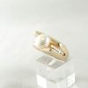 Anillo Plata Rosa con Perla