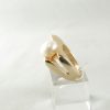 Anillo Plata Rosa con Perla