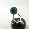 Anillo Circonitas Azules