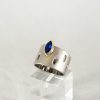 Anillo Plata con Zafiro