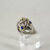 Anillo Plata con Zafiros
