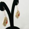 Pendientes Rubíes