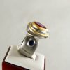 Anillo de Plata con Cuarzo y Zafiro