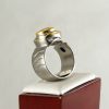 Anillo de Plata con Cuarzo y Zafiro