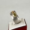 Anillo de Plata con Rubís y Olivino