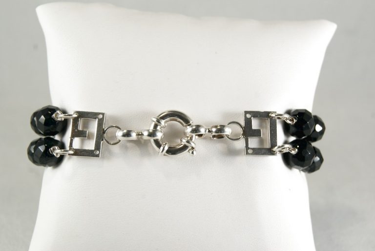 Pulsera de Plata con Ónix