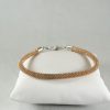 Pulsera de Plata Rosa