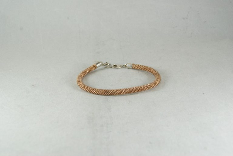 Pulsera de Plata Rosa