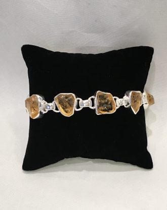 Pulsera Barroca Mineral - Citrino