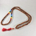 MALA CON SEMILLAS DE RUDRAKSHA