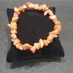 PULSERA CHIP AVENTURINA DORADA