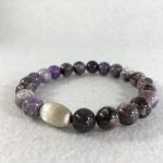 PULSERA MINERAL CHAROITA